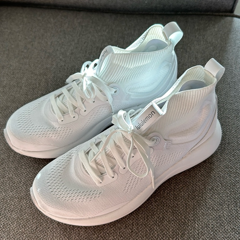 lululemon athletica White Athletic Shoes